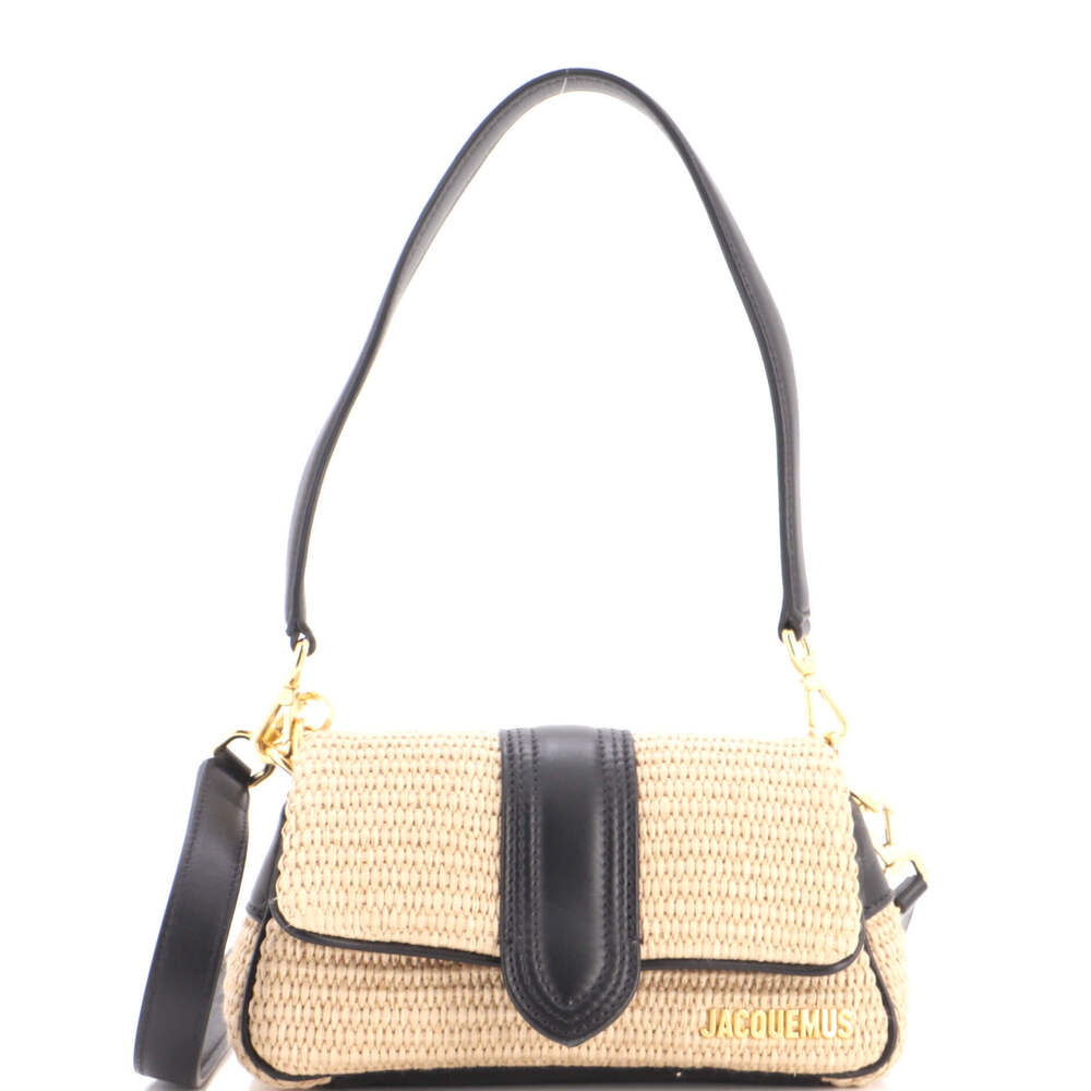 Jacquemus Le Petit Bambimou Bag Raffia with Leather